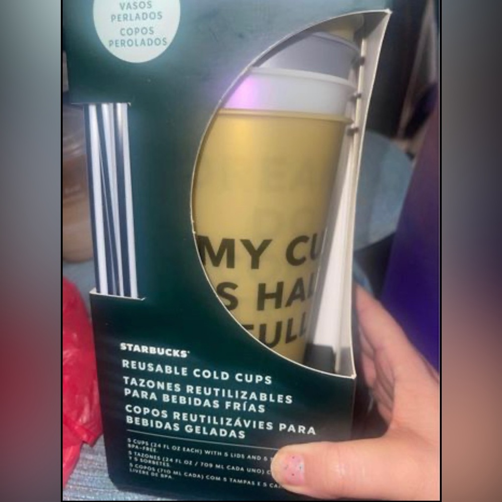 Reusable cold cups